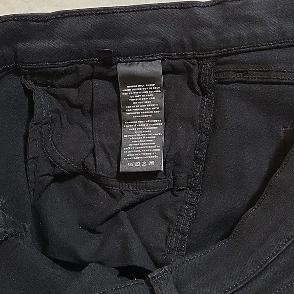 J BRAND BLACK PANTS SELENA SIZE 27" - Picture 8 of 13